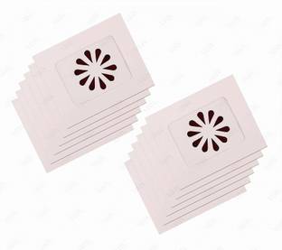 Bawree Velvet Tilak Shape Sindoor Kumkum Maroon Forehead Bindi Sticker - 12 Cards,15mm Forehead Maroon Bindis