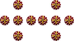 Comet Busters Round Beautiful Maroon Bindi With Stone (BV523) Forehead Maroon Bindis