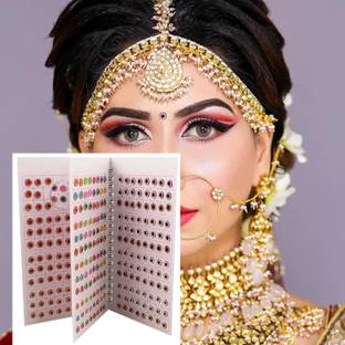 VAMA stone bindi book Forehead Multicolor Bindis