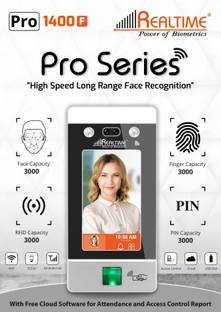 Realtime PRO 1400F WI-FI Time & Attendance (Fingerprint,Card,Face) HIGH SPEED FACE Access Control