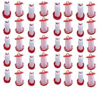 TM&W Plastic Hanging Poultry Feeder Drinker for All Type Birds - 40 Common Bird Feeder