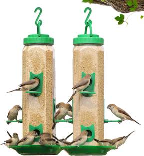 AMIJIVDAYA Ami Jivdaya Large hexagon shape Bird Feeder. Window Bird Feeder