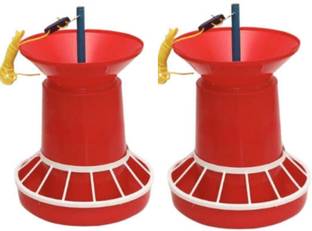 Royal Sri 4 kg Chicken Feeder set (total 2 nos) Tube Bird Feeder