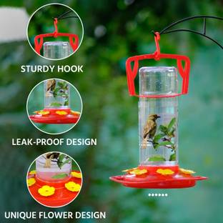 AMIJIVDAYA Ami Jivdaya Humming Bird Feeder. Tube Bird Feeder