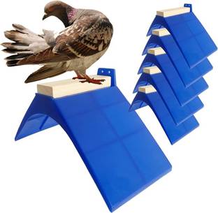 G P S 10 Pcs - Pigeon Perch with Wood, Pigeon Stand for Resting Window Bird Feeder