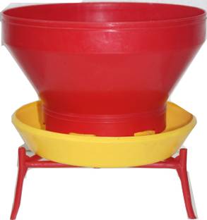 GKI POULTRY Turbo feeder Ground Bird Feeder