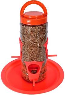 OnlineTree Outdoor Hanging Bird Feeder with Multiple Ports, Weather-Resistant Window Bird Feeder