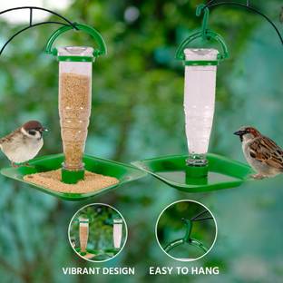 Ami Jivdaya Ami Jivdaya Nano 2 in 1 Feeder Tube Bird Feeder