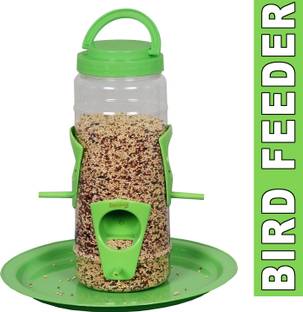 Hallofeed BIRD FEEDER (GREEEN) OUTDOOR Common Bird Feeder