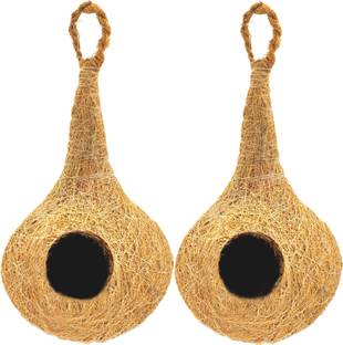 LIVEONCE NATURAL BIRD NEST FOR ALL BIRDS AND SQUIRREL Bird House