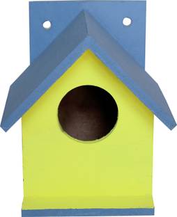 ROSMERTA Bird Nest Hanging Wooden House Bird House Bird House