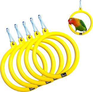Pagona Round Swing Bird Toys ( Pack of 5 ) Bird Play Stand