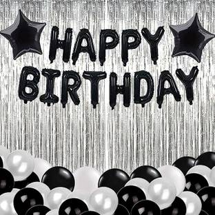 PARTY MIDLINKERZ Printed Happy Birthday Decoration kit Combo - 48 Pcs for Birthday Decor