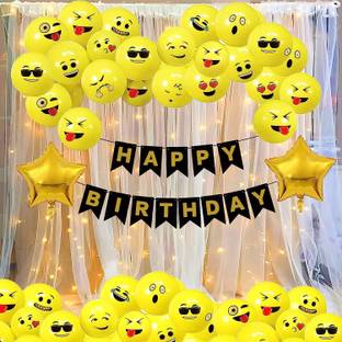 Shmaya Happy birthday emoji combo-pack of 108