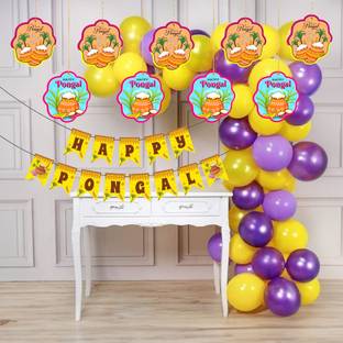 TOYXE Happy Pongal Festive Decoration Set of