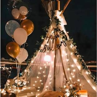 1iAM Party Decoration Combo Pack 16pcs for Birthday Party Suppliers