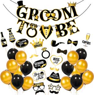 ZYOZI Bachelor Party Decorations for Men, Groom To Be Decorations,Wedding Decorations