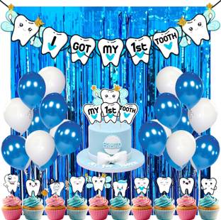 ZYOZI I Got My First Tooth Decoration,First Tooth Decoration Items for Baby,1st Tooth