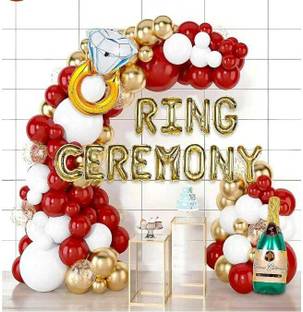Maithili decore Multicolor Ring ceremony