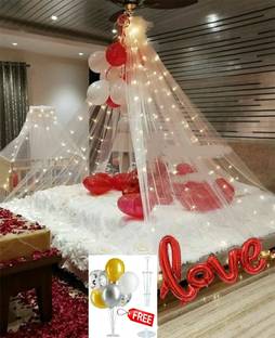 krido Solid Cabana Tent Decoration For Birthday -26Pcs Combo Balloon