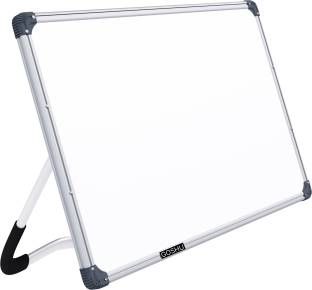 GOSHU Dry Erase whiteboard with Stand 1 feet x1.5 feet Magnetic Desktop White board