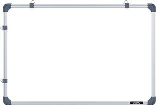 GOSHU Non Magnetic 3 feet x4 feet Aluminium Frame Whiteboard with glossy surface White board