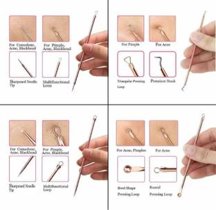balaan's beauty bazar Stainless Steel, Steel Blackhead Remover Needle