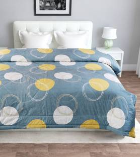 Floating Dreams Floral King AC Blanket for  Heavy Winter