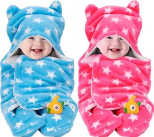 BRANDONN Fleece Baby Bed Sized Bedding Set