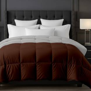 Edmund Solid Double Comforter for  Heavy Winter