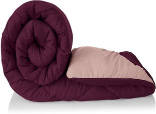 Comfowell Solid King Quilt for  Heavy Winter