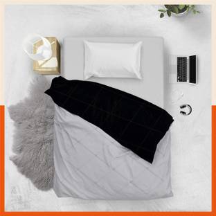 TrueYarns Solid Single Comforter for  Heavy Winter