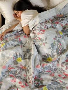 GKM Printed Double Dohar for  AC Room