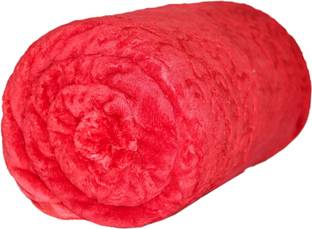 wear me Floral Single Mink Blanket for  Heavy Winter