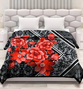 SPANGLE Printed Double AC Blanket for  AC Room