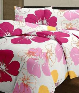SECREATIONS Floral Double Dohar for  AC Room
