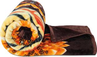 BSB HOME Printed Double Mink Blanket for  Heavy Winter