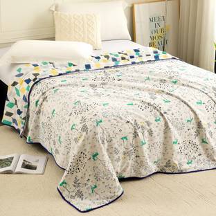 Story@home Printed Single AC Blanket for  AC Room
