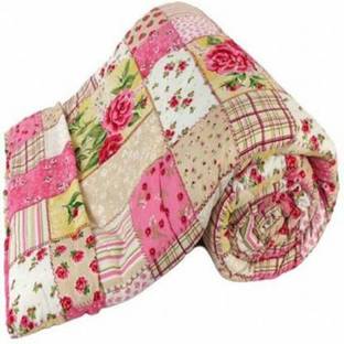 SECREATIONS Floral Double Dohar for  AC Room