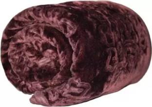 Hercai Floral Double Mink Blanket for  Heavy Winter
