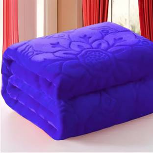 kirshinaENTERPRISES Floral Single Mink Blanket for  Heavy Winter