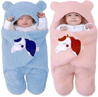 Oyo Baby Printed Single Fleece Blanket for  AC Room