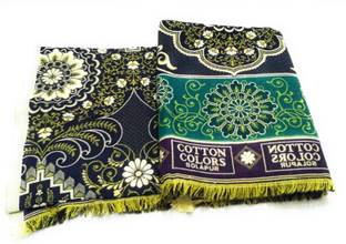 Cotton colors Self Design, Motifs, Floral Single Top Sheet for  Heavy Winter