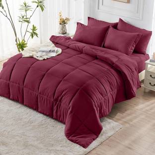 Homerica Solid Double Comforter for  AC Room