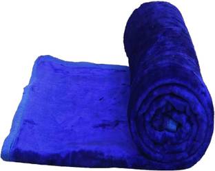 KIXTA Solid Double Mink Blanket for  Heavy Winter