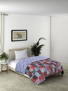 Go Texstylers Geometric Single Quilt for  Mild Winter