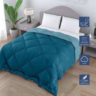 HouseOfCommon Solid Single Comforter for  Mild Winter