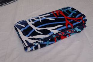 AROHA Printed Double AC Blanket for  AC Room