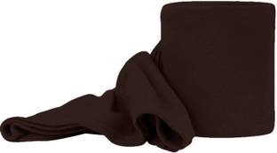 komfey Solid Single Fleece Blanket for  Heavy Winter