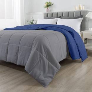 EVERDECOR Solid Single Comforter for  Mild Winter